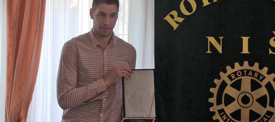 Stefan Jović dobitnik “Nagrade u profesiji” Rotari kluba Niš