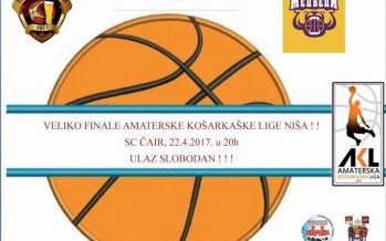 Finale Amaterske košarkaške lige Niša – Neradnički protiv Medveda