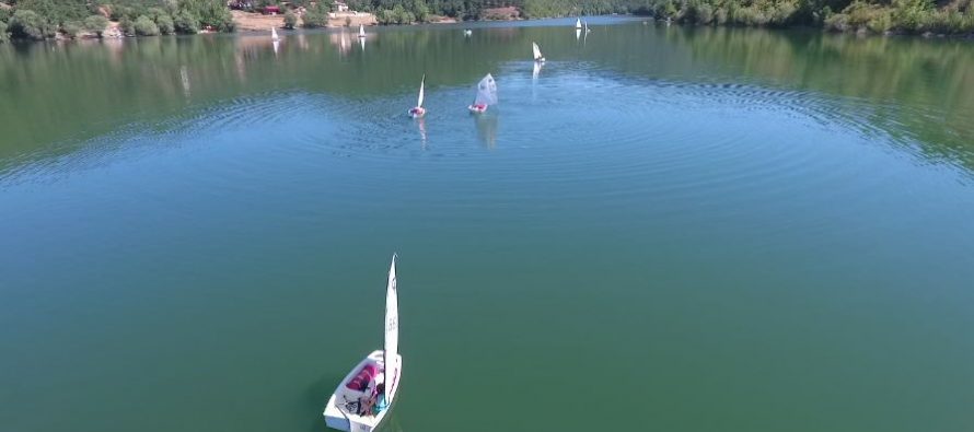 Jedriličarska regata na Bovanskom jezeru (VIDEO)