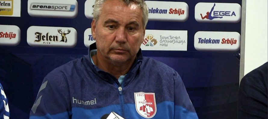 Posle serije od 6 utakmica bez poraza Radnički otpustio trenera