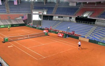 Sve je spremno za duel srpskih i američkih tenisera u Hali Čair (VIDEO)