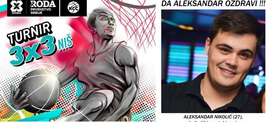 “3×3” turnir u centru Niša i pomoć za Aleksandra