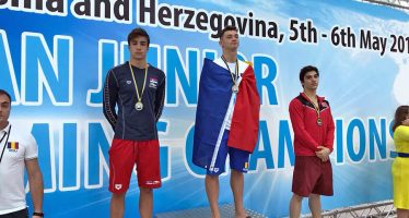 Andrija Petković osvajao medalje i obarao rekorde na Balkanskom prvenstvu