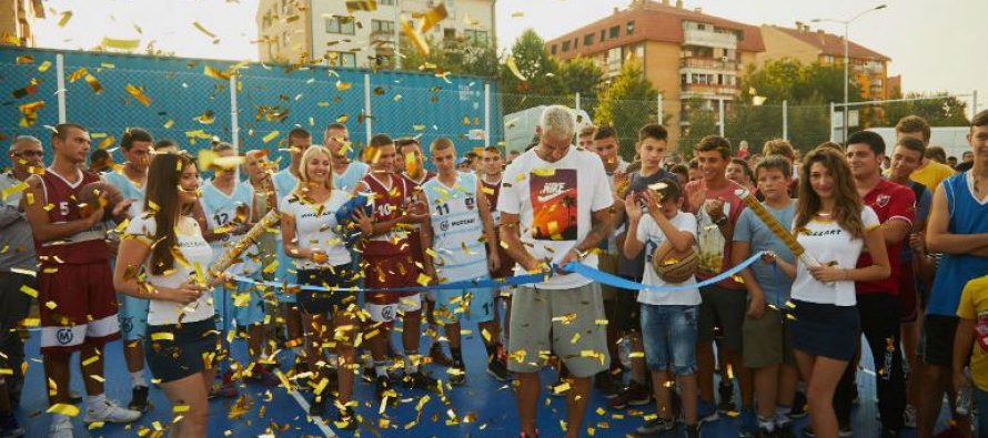 Obnovljeni teren na Trošarini poneo ime našeg proslavljenog reprezentativca (VIDEO)