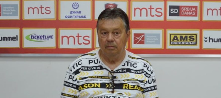 Milorad Kosanović pred meč sa Vojvodinom: Verujem u dobar ishod