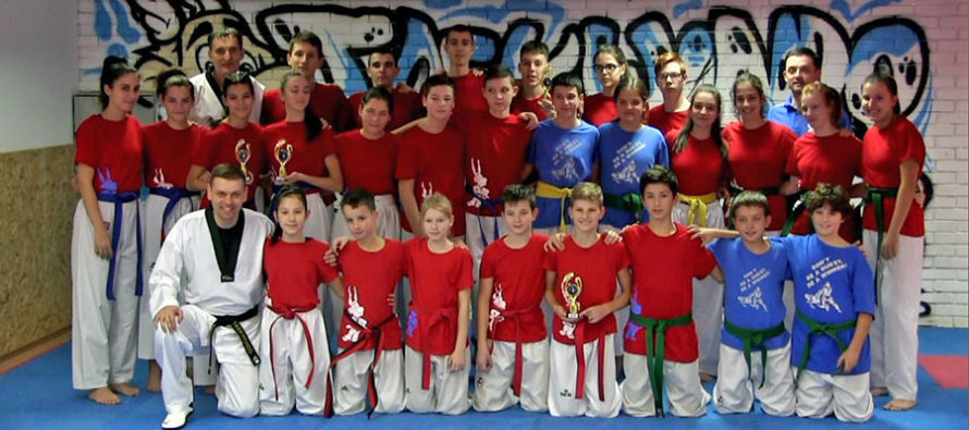 Uspešno završena godina za Tekvondo klub Asteriks (VIDEO)
