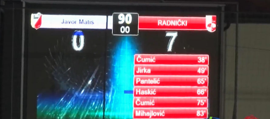 Rekordna pobeda Radničkog u Ivanjici