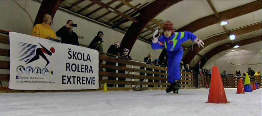 Trka mališana za kraj sezone na ledu (VIDEO)