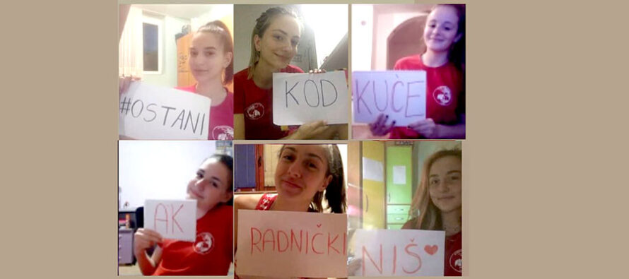Trening u zatvorenom uz Atletski klub „Radnički“ (VIDEO)