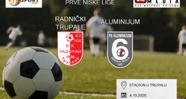 “Pravi fudbal” UŽIVO- derbi Prve Niške lige Radnički – Aluminijum