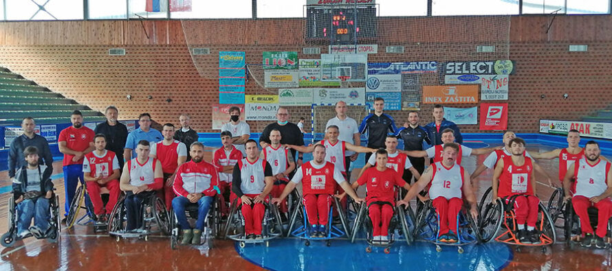 I Jagodina ugostila košarkaše u kolicima