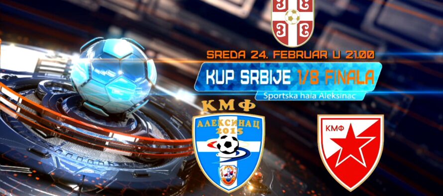 1/8 finala Kupa: Aleksinac protiv Crvene zvezde – UŽIVO na “Sportu juga”