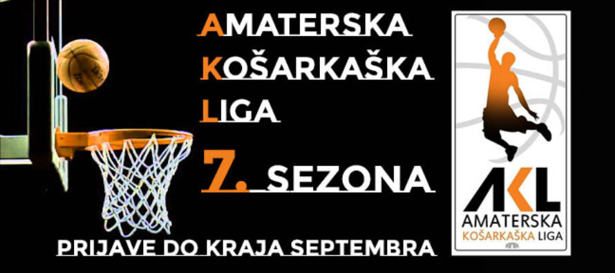 Prijave za sedmu sezonu Amaterske košarkaške lige su u toku