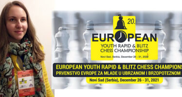 Anđela Dimitrijević 5. na Evropskom prvenstvu u ubrzanom šahu