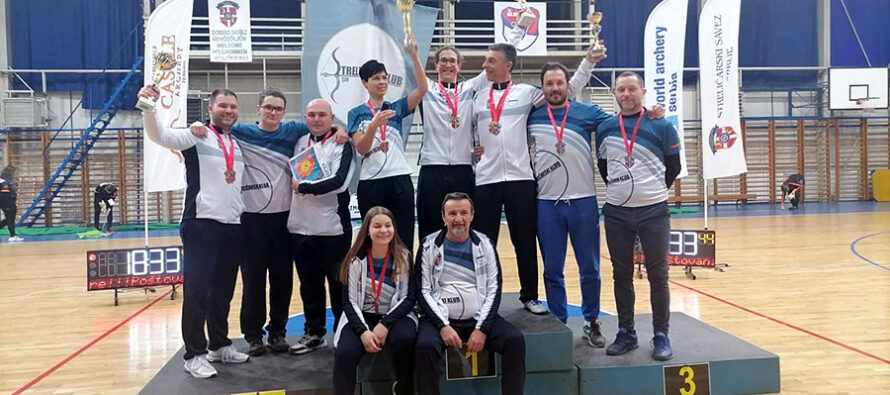 Žetva medalja niških streličara na državnom prvenstvu