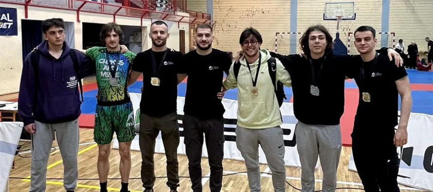 Niški takmičari osvojili 9 medalja u Brazilskoj džiu džici i greplingu