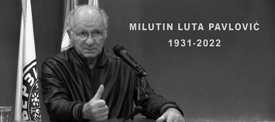 In memoriam: Milutin Luta Pavlović (1931-2022)