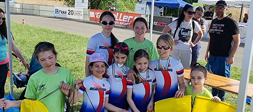 Na stazi u Segedinu – četiri medalje za niške rolerašice
