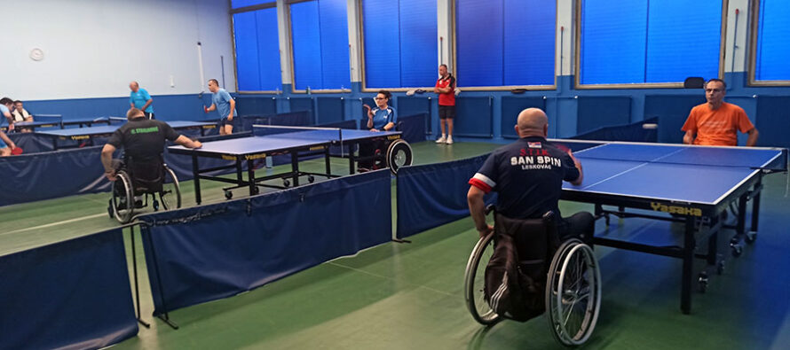 Završen drugi “Trofej Crvenog Krsta” za stonotenisere sa invaliditetom