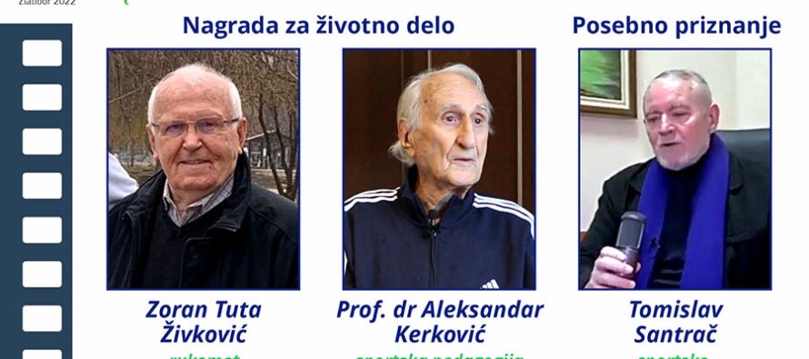 Trojici Nišlija nagrade i priznanje za životno delo na festivalu sportskog filma