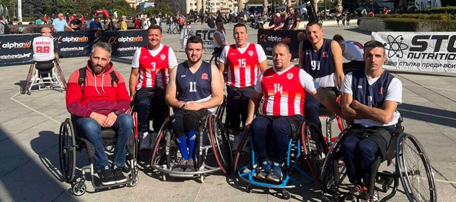 Niški basketaši u kolicima uspešni u Bugarskoj